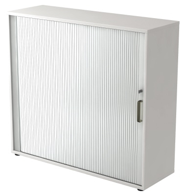 Rollladenschrank Haziender V1733S/W/S/SG, abschlie&szlig;bar, 3 OH, wei&szlig;/silber, 120x110x40cm (BxHxT)