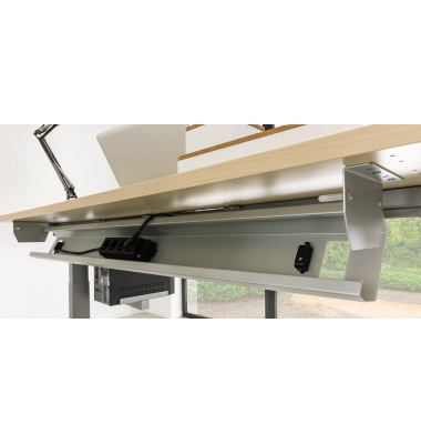 Kabelwanne VKC16S klappbar silber