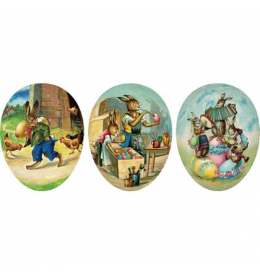 F&uuml;llei Ostern D18cm sort.