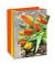 Geschenktasche 52256 Tulpen, allgemein, Schleifenband mit Anhänger, Tulpen, 17,7cm x 22,7cm