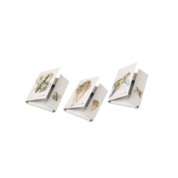 6 Stück Pagna Heftbox Save me 21351-25, A4 Motiv Tiere/sortiert, Karton 4009212061812 Pagna