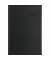 Buchkalender 766-0020, schwarz, 1 Woche / 2 Seiten, 14,6x21cm (A5), 2025