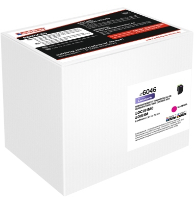 edding EDD-6046 magenta Toner ersetzt LEXMARK 80C2HM0