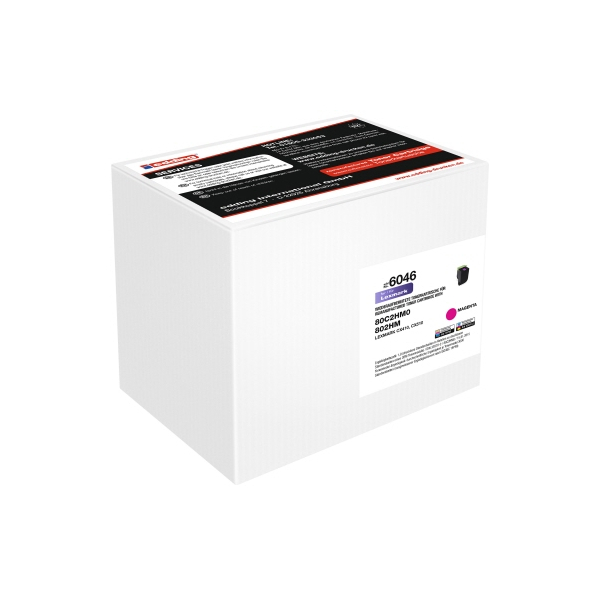 4057305047496 - Toner EDD-6046 18-6046 (kompatibel zu LEXMARK 80C2HM0) magenta ca 3000 Seiten 4057305047496 Edding