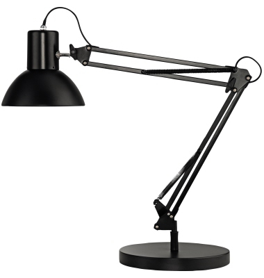 LED-Schreibtischlampe SUCCESS 66, schwarz, mit Standfuß