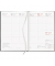 Buchkalender 766-0020, schwarz, 1 Woche / 2 Seiten, 14,6x21cm (A5), 2025