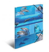 HERMA Sammelmappe A3 Delfine Pappe