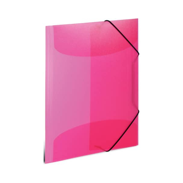 4008705195171 - Gummizugmappe 19517 A3 pink Polypropylen (PP) mit 3 Einschlagklappen 4008705195171 Herma