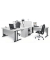 Schreibtisch Basic MULTI M, 74cm (H), 160x80cm (BxT), rechteckig, lichtgrau / anthrazit