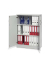 Aktenschrank MULTI M 258948, Holz abschließbar, 3 OH, 80 x 114,5 x 42 cm, lichtgrau