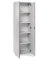 Aktenschrank MULTI M 271088, Holz abschließbar, 5 OH, 60 x 194,8 x 38 cm, lichtgrau