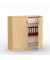Aktenschrank MULTI M 272032, Holz abschließbar, 3 OH, 120 x 114,5 x 42 cm, buche
