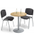 Besuchertisch Multi M, buche Höhe: 720mm, Durchmesser: 700mm