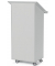 Stehpult LAUDATUS, höhenverstellbar 120cm (H), 60x52,5cm (BxT), rechteckig, lichtgrau