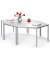 Besprechungstisch Deskin-Line 217248, 72cm (H), 160x69cm (BxT), 3 Personen, rechteckig, lichtgrau / lichtgrau