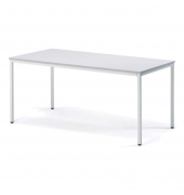 Besprechungstisch Deskin-Line 251561, 72cm (H), 120x70cm (BxT), 6 Personen, rechteckig, lichtgrau / lichtgrau