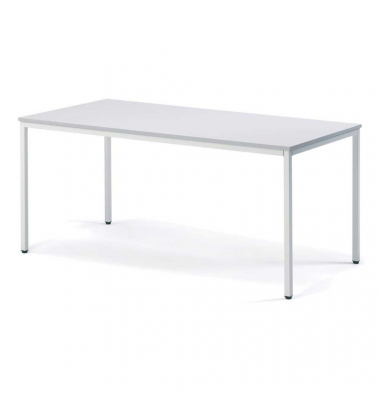 Besprechungstisch Deskin-Line 251561, 72cm (H), 120x70cm (BxT), 6 Personen, rechteckig, lichtgrau / lichtgrau