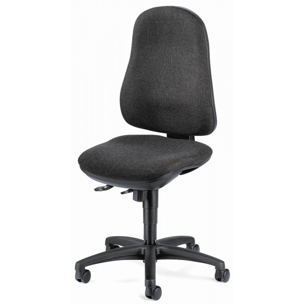 4251635600110 - Bürodrehstuhl COMFORT I anthrazit schwarz bis 110kg ohne Kopfstütze 4251635600110 Deskin 4251635600110 - Bürodrehstuhl COMFORT I anthrazit schwarz bis 110kg ohne Kopfstütze 4251635600110 Deskin