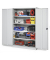 Materialschrank  195 x 120 x 600 mm  Stahl - XXL-Tiefe 