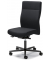 Bürodrehstuhl D001, schwarz / schwarz, bis 110kg, ohne Kopfstütze