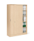 Schiebet&uuml;renschrank MULTI M 259014, abschlie&szlig;bar, 2x5 OH, ahorn, 120x183,5x42cm (BxHxT)