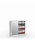 Rollladenschrank MULTI M 267197, abschlie&szlig;bar, 3 OH, lichtgrau/alusilber, 120x114,5x42cm (BxHxT)