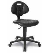 B&uuml;rodrehstuhl LAVO 10, schwarz / schwarz, bis 110kg, ohne Kopfst&uuml;tze
