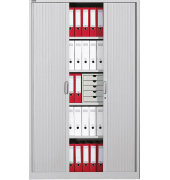 Rollladenschrank BASE L 247727, abschlie&szlig;bar, 5 OH, lichtgrau, 120x195x42cm (BxHxT)