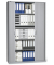 Rollladenschrank CONCEPT LINE 270263, abschlie&szlig;bar, 5 OH, alusilber, 120x190x42cm (BxHxT)