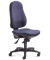 Bürodrehstuhl COMFORT I, dunkelblau / schwarz, bis 110kg, ohne Kopfstütze