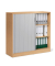 Rollladenschrank MULTI M 259019, abschlie&szlig;bar, 2x3 OH, buche/alusilber, 120x114x42cm (BxHxT)