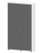 Aktenschrank EVO 275228, abschlie&szlig;bar, 2x6 OH, anthrazit/wei&szlig;, 120x221,5x42cm (BxHxT)