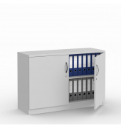 Aktenschrank MULTI M 272027, abschlie&szlig;bar, 2x2 OH, lichtgrau, 120x80,5x42cm (BxHxT)