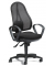 Bürodrehstuhl COMFORT NET, schwarz/schwarz / schwarz, mit Armlehnen, bis 110kg, ohne Kopfstütze