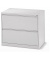 H&auml;ngeregistraturschrank 236664 Base L, lichtgrau, 2 Schubladen, 2-bahnig