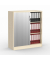 Rollladenschrank MULTI M 273418, abschlie&szlig;bar, 3 OH, ahorn, 100x114,5x42cm (BxHxT)