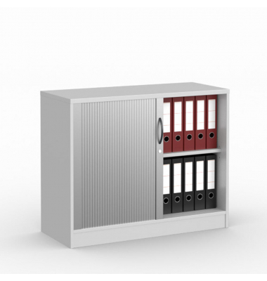 Rollladenschrank MULTI M 273408, abschlie&szlig;bar, 2 OH, lichtgrau, 100x80,5x42cm (BxHxT)