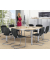 Besprechungstisch 259690, 72cm (H), 140x70cm (BxT), 6 Personen, rechteckig, ahorn / silber