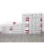 Rollladenschrank BASE L 247731, abschlie&szlig;bar, 5 OH, lichtgrau, 100x195x42cm (BxHxT)
