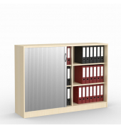 Rollladenschrank MULTI M 273422, abschlie&szlig;bar, 2x3 OH, ahorn/graphit, 160x114,5x42cm (BxHxT)