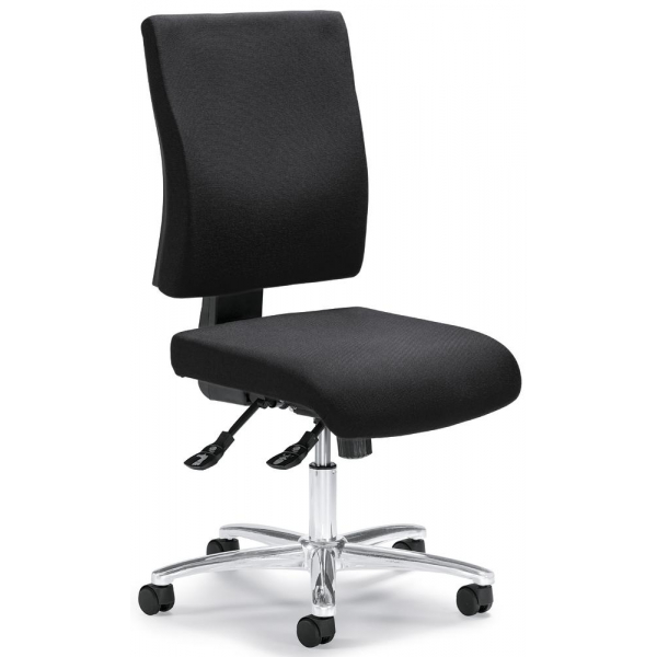 4251635607096 - Bürodrehstuhl COMFORT R DELUXE anthrazit chrom bis 110kg ohne Kopfstütze 4251635607096 Deskin 4251635607096 - Bürodrehstuhl COMFORT R DELUXE anthrazit chrom bis 110kg ohne Kopfstütze 4251635607096 Deskin
