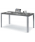 Schreibtisch Basic EVO, 73cm (H), 160x80cm (BxT), rechteckig, anthrazit / silber