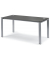 Schreibtisch Basic EVO, 73cm (H), 160x80cm (BxT), rechteckig, anthrazit / silber
