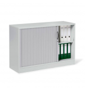 Rollladenschrank MULTI M 273412, abschlie&szlig;bar, 2x2 OH, lichtgrau, 160x80,5x42cm (BxHxT)