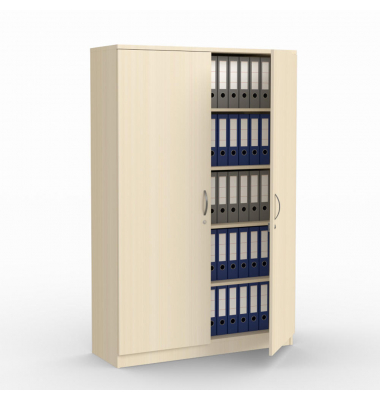 Aktenschrank MULTI M 272037, abschlie&szlig;bar, 2x5 OH, ahorn, 120x183,5x42cm (BxHxT)