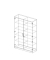 Aktenschrank MULTI M 272037, abschlie&szlig;bar, 2x5 OH, ahorn, 120x183,5x42cm (BxHxT)