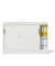 Schiebet&uuml;renschrank MULTI M 258504, abschlie&szlig;bar, 2x2 OH, wei&szlig;, 120x80,5x42cm (BxHxT)