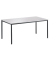Besprechungstisch 221507, 72cm (H), 120x80cm (BxT), 6 Personen, rechteckig, lichtgrau / anthrazit