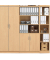 Aktenschrank Kombischrank MULTI M Buche 80 x 42 x 183,5cm