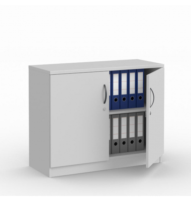 Aktenschrank MULTI M 273392, abschlie&szlig;bar, 2x2 OH, lichtgrau, 100x80,5x42cm (BxHxT)